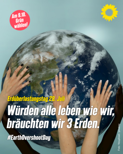 Heute Ist Erdüberlastungstag 2022 – Kreisverband Salzgitter